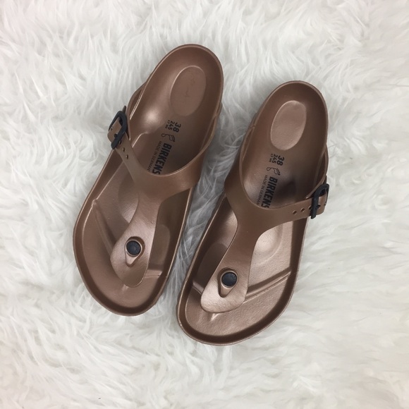 birkenstock gizeh eva copper